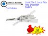 GM45 Lishi 2 in 1 Lock Pick and Decoder Holden
