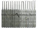 18-in-1 Classical Manganese Steel Unlocking Lock Picking