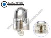 Disc Type Lock Transparent Cutaway Inside View Of Practice Padlocks Lock Trainer Skill with 2keys