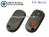 Acura MDX RSX Remote Key Case Fob 2+1 Button