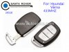 Hyundai VERNA 3 Button Smart Remote Key Card 433MHZ