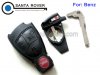 Mercedes Benz C E CL MLS SL CLK Black Smart Key Case Fob 4 button full set