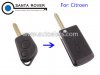 Modified Citroen Berlingo Elysee Flip Remote Key Shell SX9 blade 2 Button