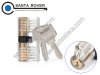 5Pins Flat Lock Transparent Practice Padlock Lockpick Practice Padlock Training Tool for Locksmith