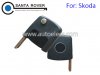 Skoda Remote Flip Key Head Case No Chip