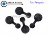 Peugeot 2 button Remote Key rubber pad