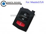 MAZDA M3 M5 M6 CX7 CX9 RX8 Flip Remote Key Case 3 Button