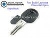 Buick Lacrosse Chevrolet Epica Transponder Key Shell Right