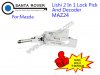 MAZ24 Lishi 2 in 1 Lock Pick and Decoder For Mazda