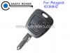 Peugeot 206 207 2 Button Remote Key 433mhz Electronic 7922 inside